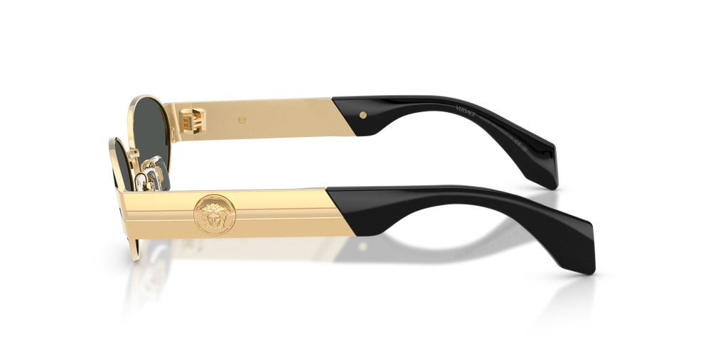 Versace VE2301-152387-55 Gold Oval SUNGLASSES 55mm