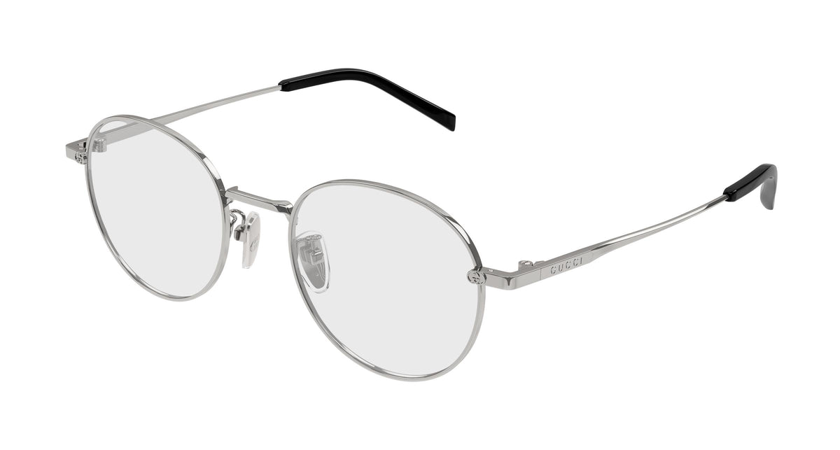 Gucci GG2004oA-003 eyeglasses in grey frame with clear lenses