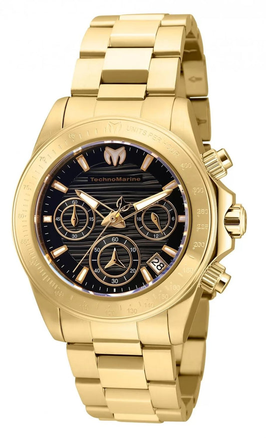 TechnoMarine TM-219014 TM-219014 Watch - Blue Dial Stainless Steel Band