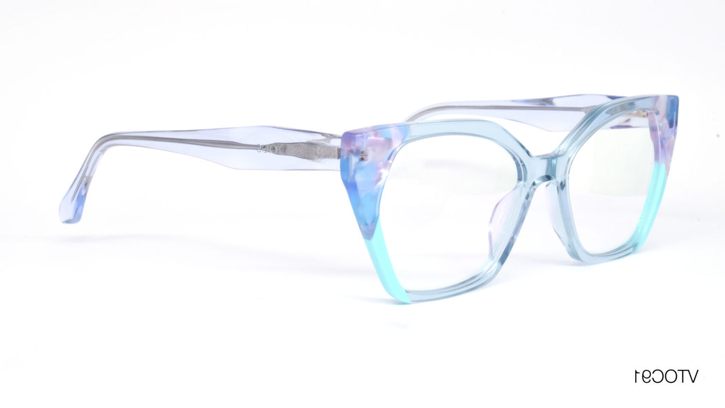 Tous VTOC91-06RL 54mm New Eyeglasses