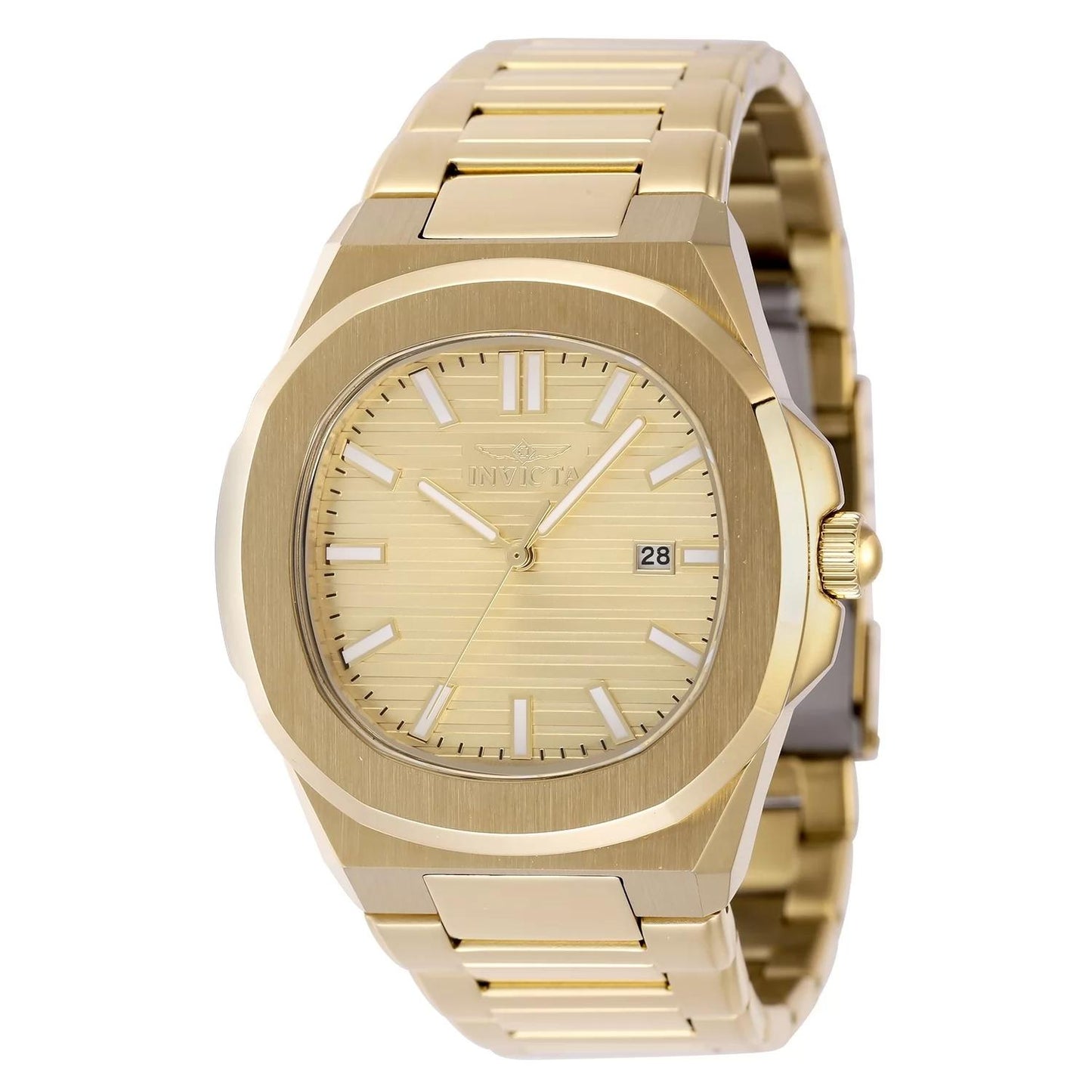 Invicta 48520 48520 Watch - Gold Dial Stainless Steel Band