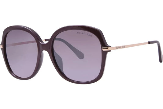 Michael Kors 0MK2149U-33446X-56 Red Rectangle SUNGLASSES 56mm Sunglasses