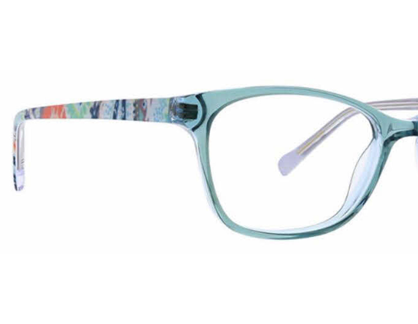 Vera Bradley Suki Citrus Paisley 4916 49mm New Eyeglasses