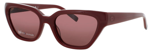 Tommy Hilfiger TH-SRG-LHF/U1 BURGUNDY  Men's Sunglasses 54mm