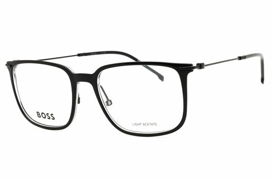 Hugo Boss BOSS 1484-0SUB 00 eyeglasses in black frame with clear lenses