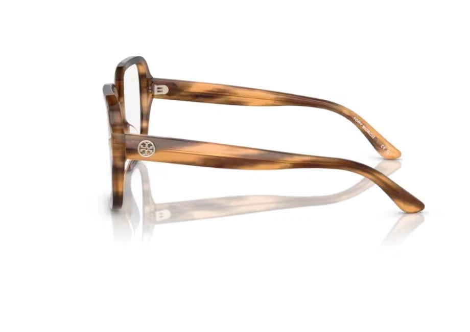 Tory Burch 0TY2134U-1838-54 Brown Square EYEGLASSES 54mm Eyeglasses