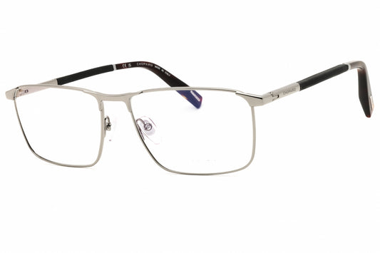 Chopard VCHL76-509 eyeglasses in shiny gunmetal frame with clear demo lenses