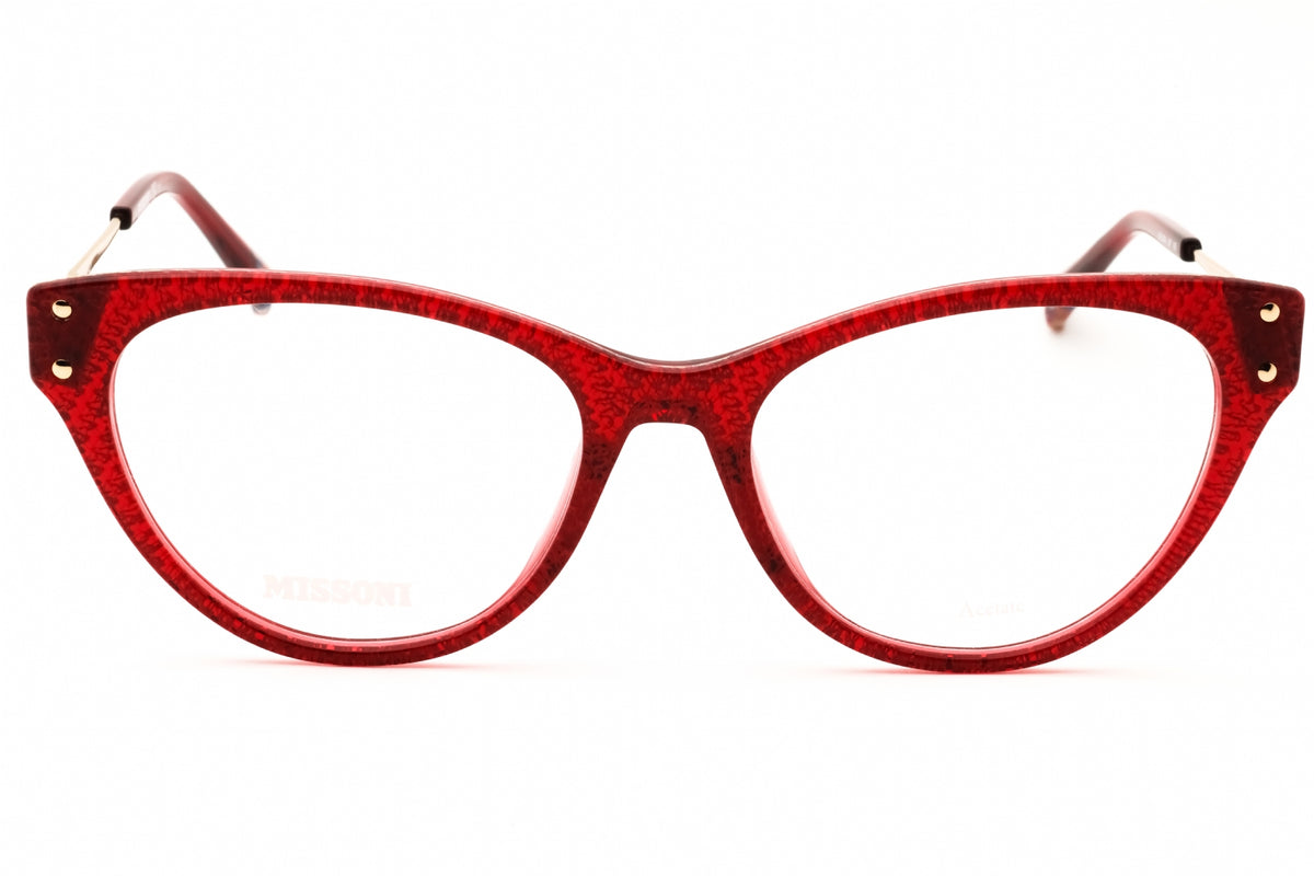Missoni MIS 0044-0LHF 00 BURGUNDY Cat eye Eyeglasses 52mm Eyeglasses