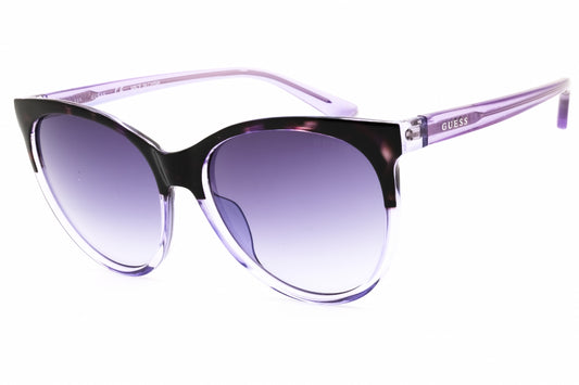 Guess GU7778-83Z sunglasses in violet frame with gradient or mirror violet lenses