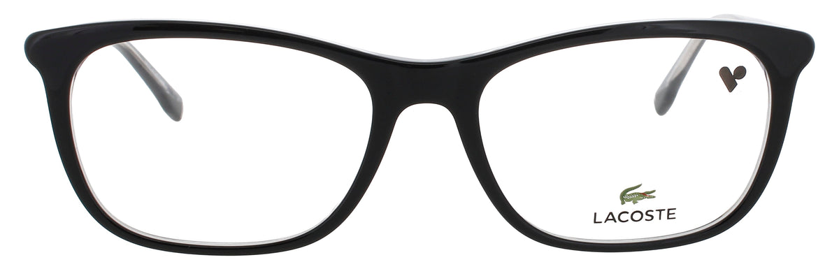 Lacoste L2885-N-001-57 BLACK / CRYSTAL  Men's Eyeglasses 57mm Eyeglasses