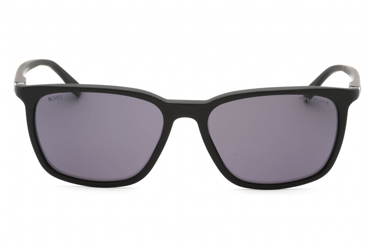 Hugo Boss BOSS 0959/S/IT-0003 M9 MATTE BLACK Rectangular Sunglasses 56mm
