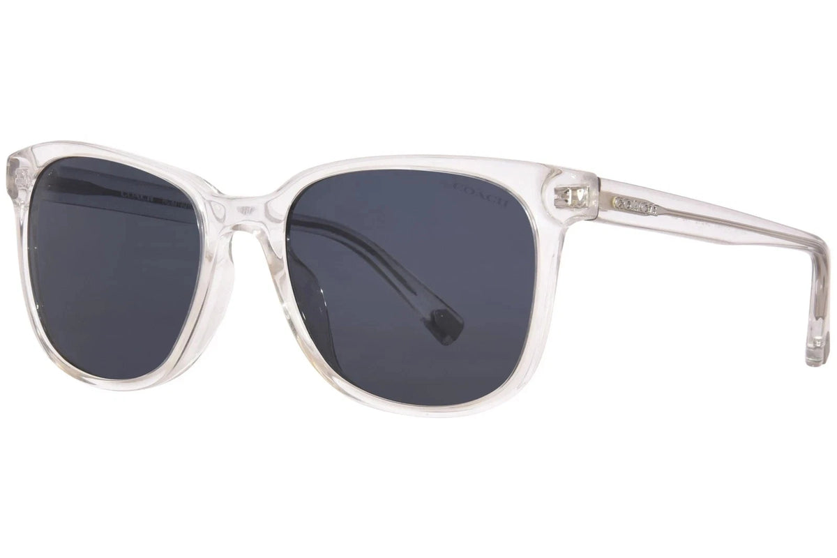 Coach 0HC8313U-511187-54 Clear Round SUNGLASSES 54mm Sunglasses