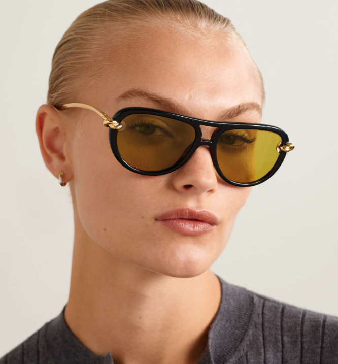 Bottega Veneta BV1418S-001 58mm New Sunglasses