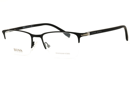 Hugo Boss BOSS 1007/IT-0003 00 Black Rectangle Eyeglasses 52mm