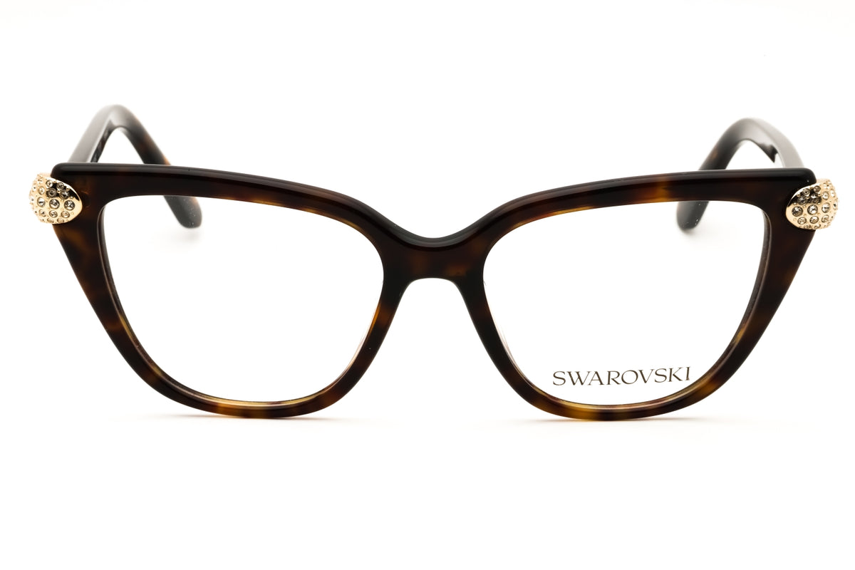 Swarovski 0SK2045-1002 Havana Cat eye Eyeglasses 52mm Eyeglasses