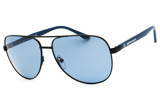 BMW BS0028-02M matte black Aviator Sunglasses 62mm