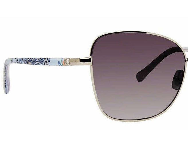 Vera Bradley PARRIS SOFT SKY PAISLEY 56mm New Sunglasses