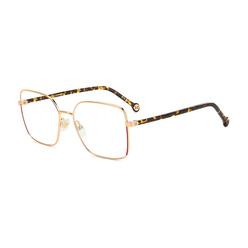Carolina Herrera HER-0248 06J Gold Rectangle Eyeglasses 55mm Eyeglasses