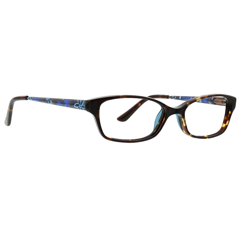 Vera Bradley Hadley Java Floral 5115 51mm New Eyeglasses