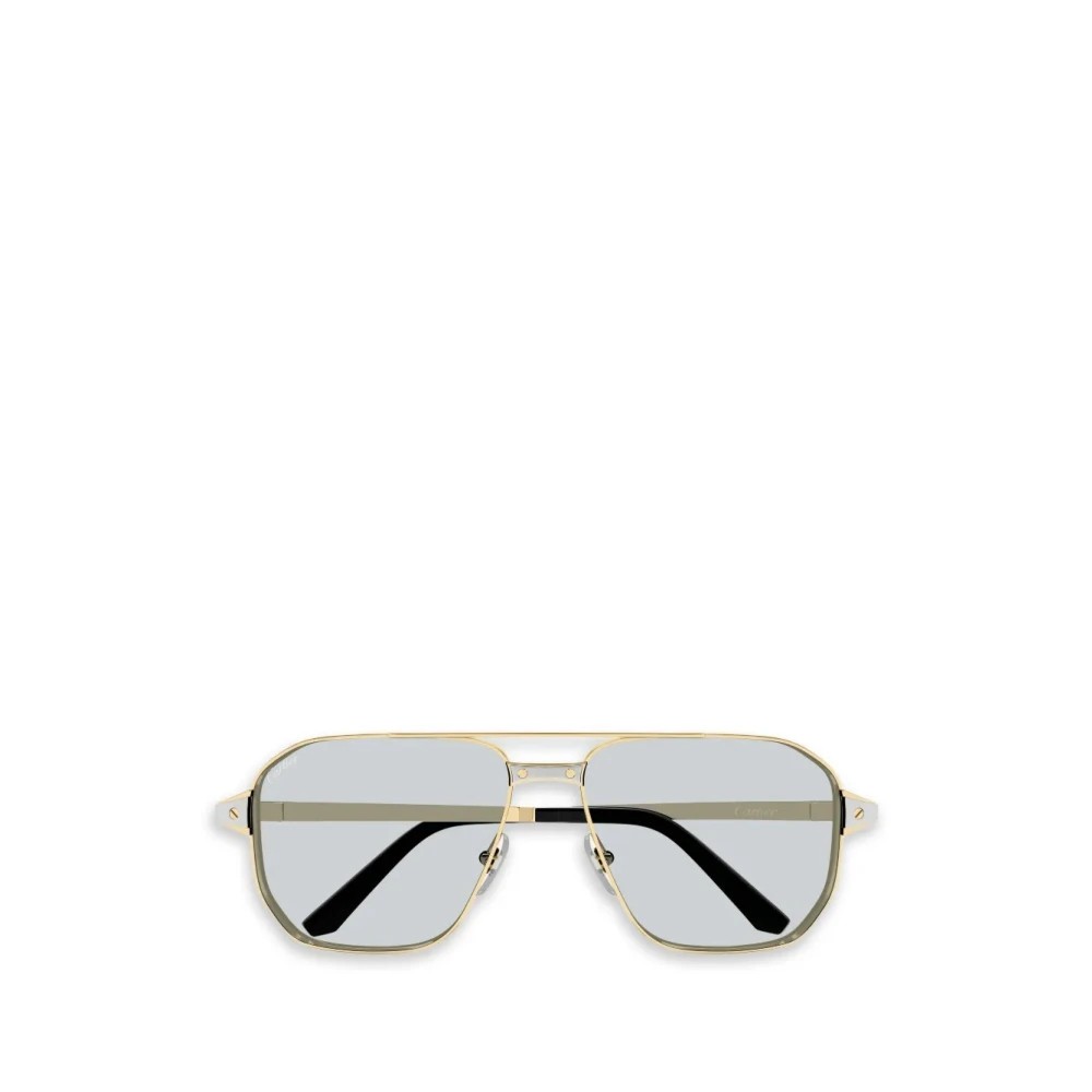 Cartier CT0424S-006 Gold Pilot Sunglasses 59mm Sunglasses