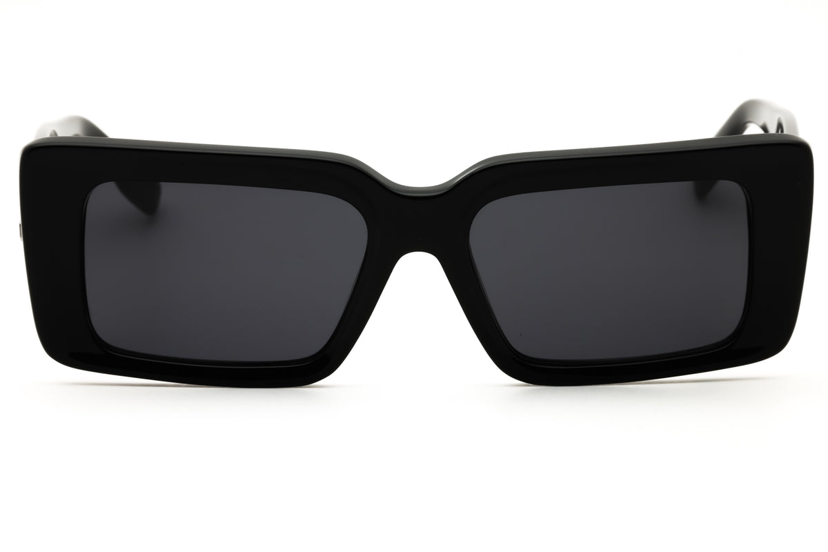 KARL LAGERFELD KL6180S-001 BLACK Rectangular Sunglasses 53mm Sunglasses
