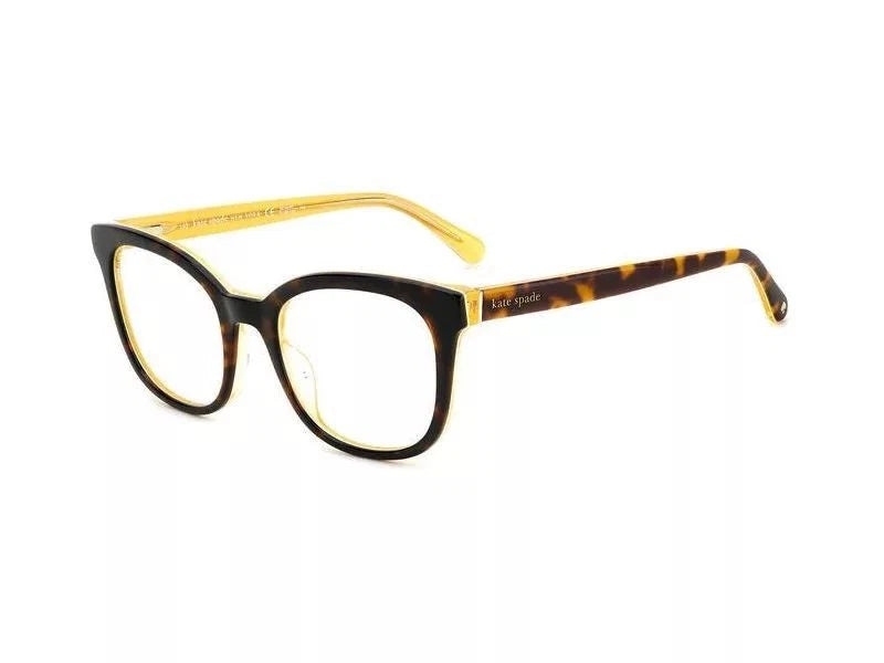 Kate Spade SAMARA/G 086 Brown Rectangle Eyeglasses 52mm Eyeglasses