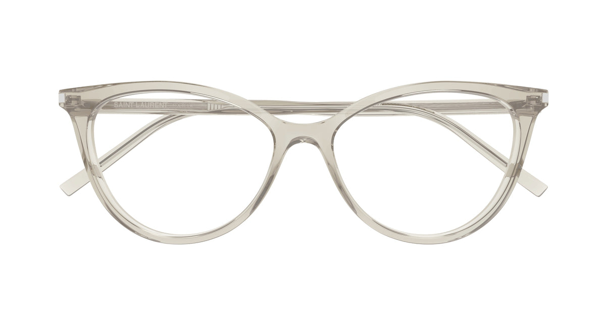 Yves Saint Laurent SL 261-009 Gold Cat Eye Eyeglasses 53mm