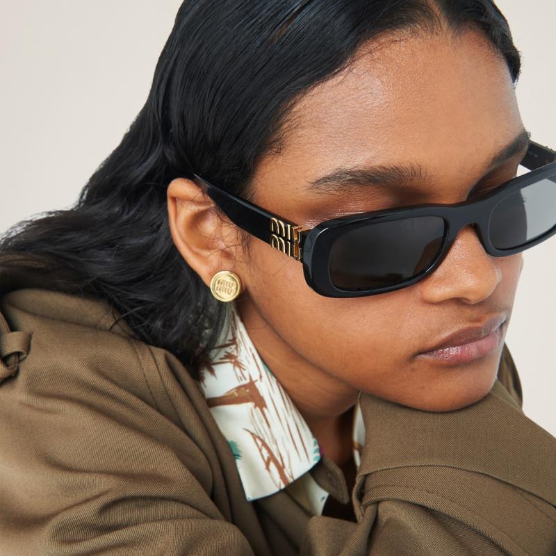 Miu Miu 0MU 08ZS-1AB5S0 53mm New Sunglasses