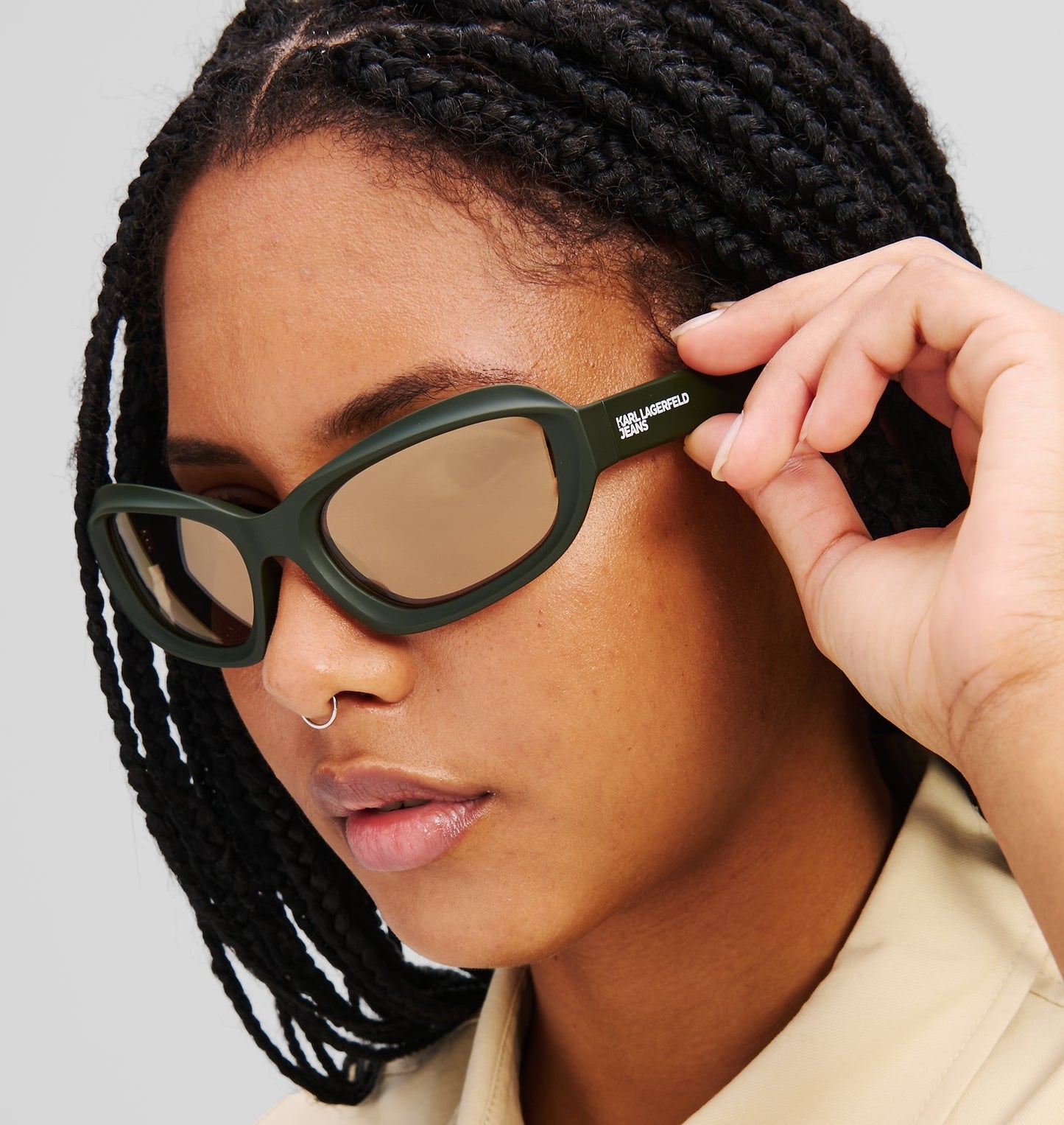 Karl Lagerfeld KLJ6200S-305-5721 57mm New Sunglasses