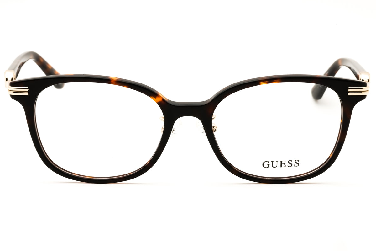 Guess GU50339-D-052 dark havana Round Eyeglasses 52mm Eyeglasses