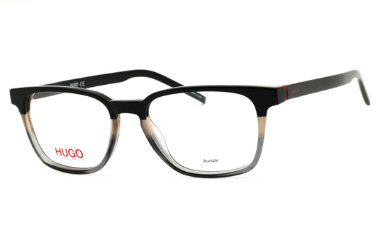 HUGO HG 1130-008A 00 BLACK GREY Rectangular Eyeglasses 52mm