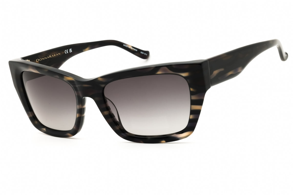 DKNY DO519S-050 GREY HORN Cat eye Sunglasses 55mm Sunglasses
