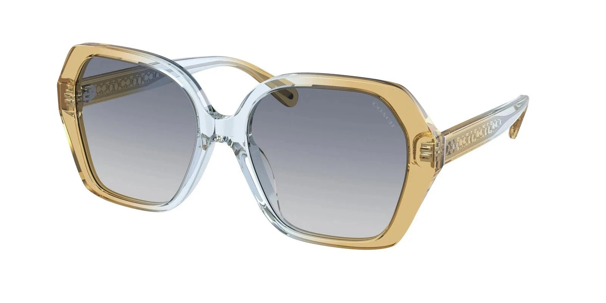 Coach 0HC8404U-581435-56 Multicolor Cat Eye SUNGLASSES 0mm Sunglasses