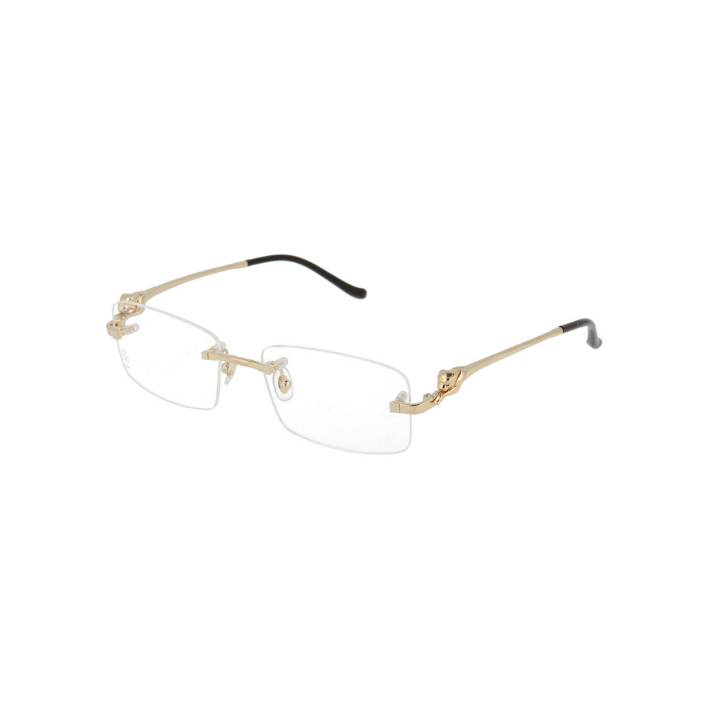 Cartier CT0281O-001 Gold Gold Rectangular Eyeglasses 54mm Eyeglasses