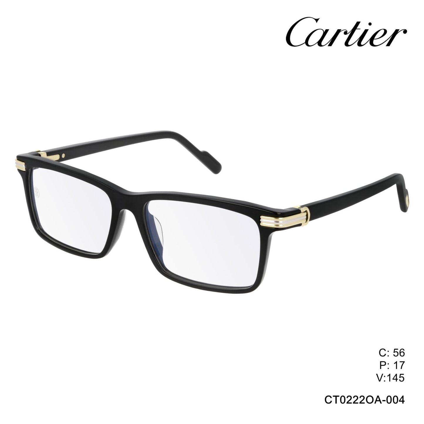 Cartier CT0222oA-004 56mm New Eyeglasses