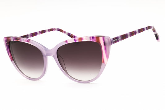 Draper James DJ7045-505 LILAC STRIPED Cat eye Sunglasses 55mm Sunglasses