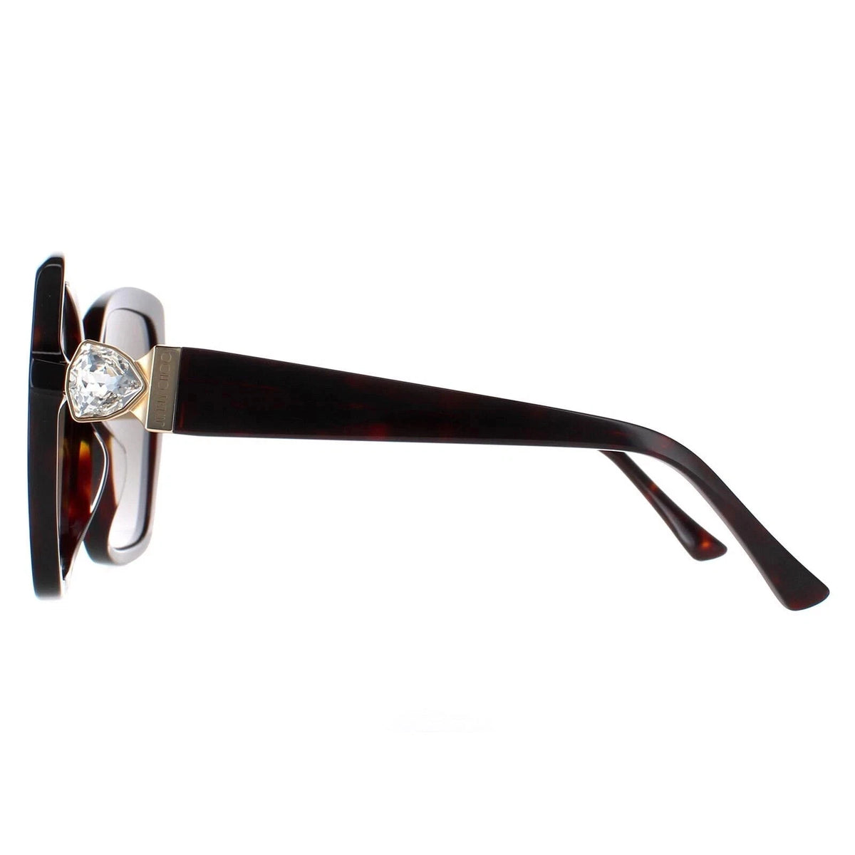 Jimmy Choo 0MANON-G-S-086-57 Brown Square SUNGLASSES 57mm Sunglasses