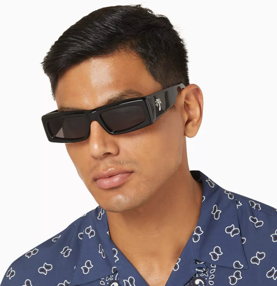 Palm Angels PERI055S24PLA0011007 58mm New Sunglasses