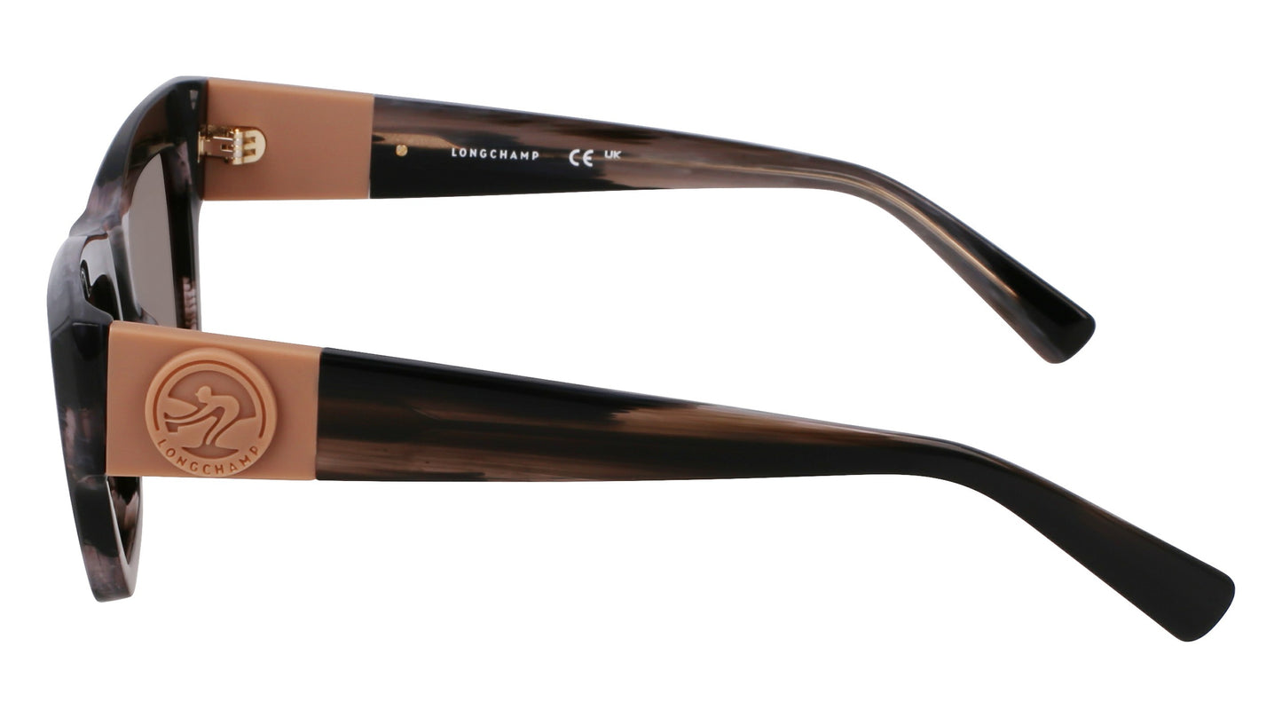 Longchamp LO763S-008-5318 53mm New Sunglasses