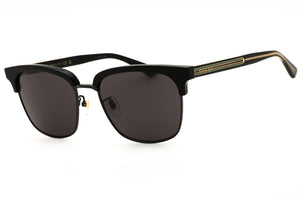 Gucci GG0382S-001 Black-Black Rectangular Sunglasses 56mm