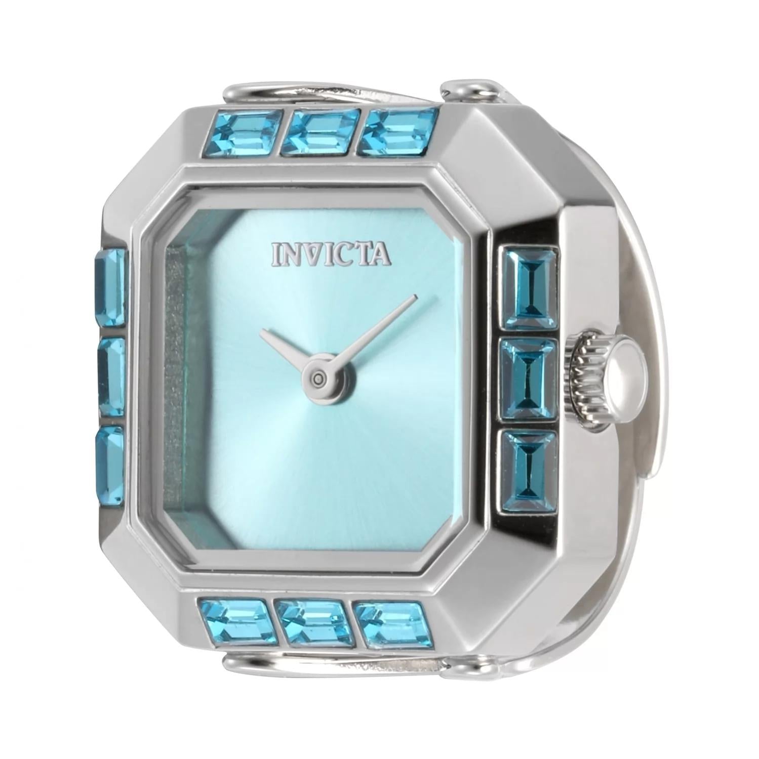 Invicta 49579 watch with pink dial and stainless steel band