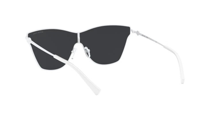 Michael Kors 0MK1063-199955-44 Shiny White Full Rim SUNGLASSES 44mm Sunglasses