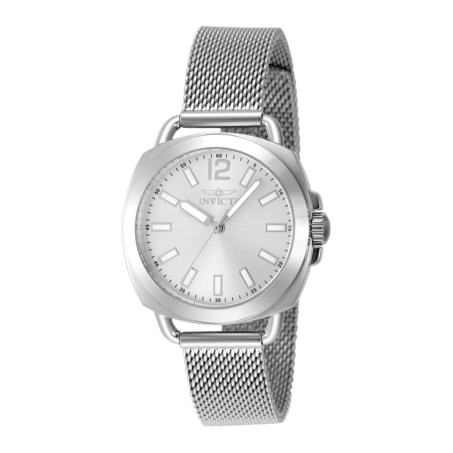 Invicta 48915 48915 Watch - Silver Dial Stainless Steel Band