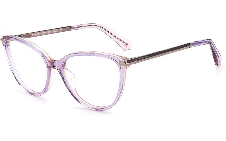 Kate Spade LAVAL 789 Purple Rectangle Eyeglasses 54mm Eyeglasses