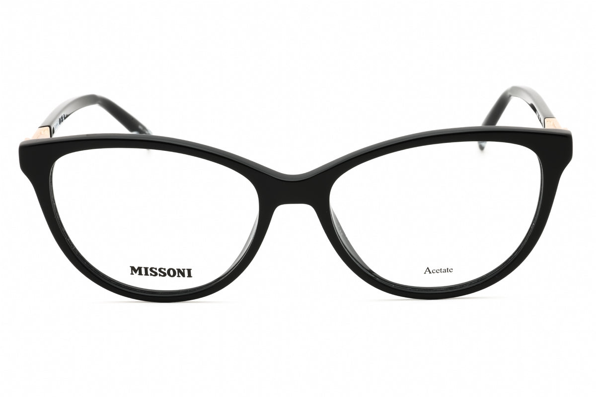 Missoni MIS 0142-0807 00 BLACK Oval Eyeglasses 54mm Eyeglasses
