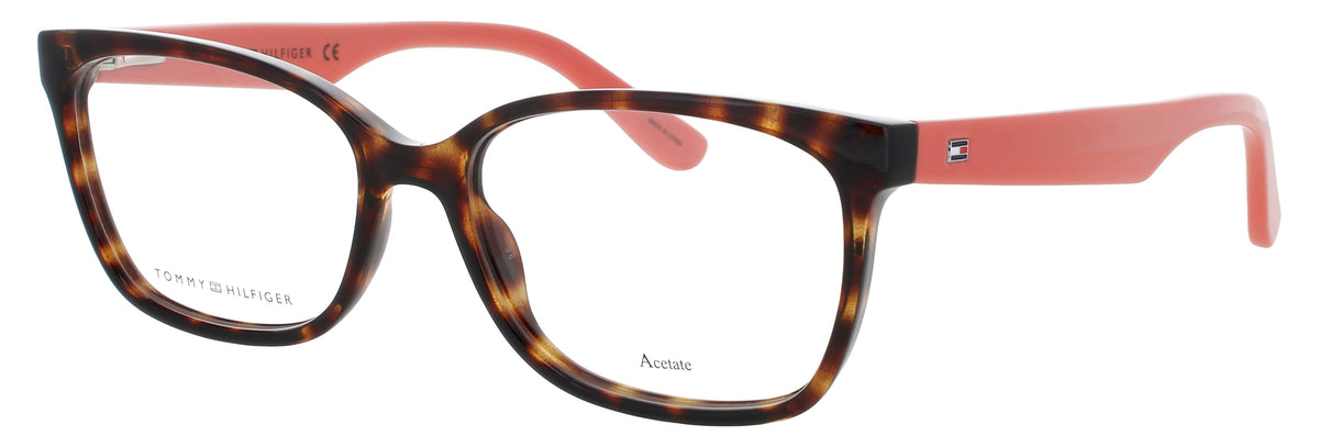 Tommy Hilfiger TH-1492-9N4-53 HAVANA BROWN  Women's Eyeglasses 53mm