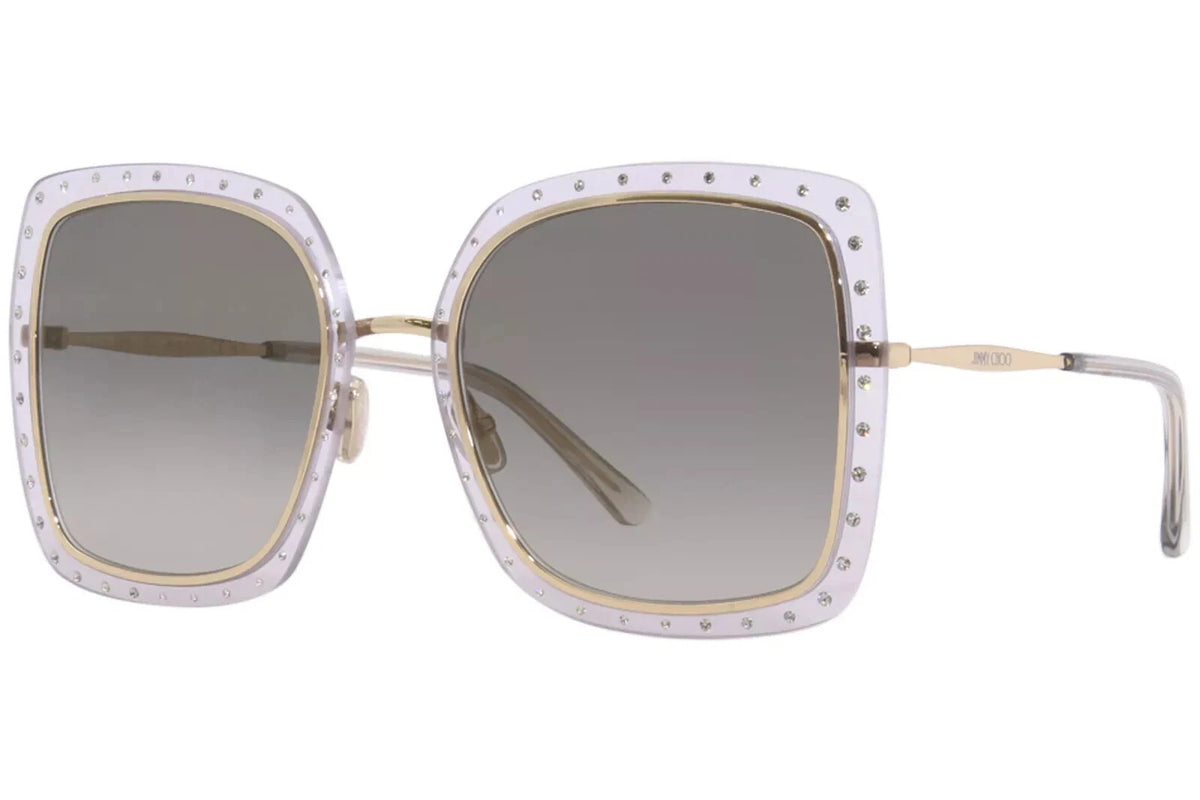 Jimmy Choo 0DANNY-S-0FT3-56 Gray Round SUNGLASSES 56mm Sunglasses