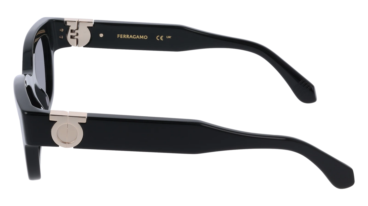 Salvatore Ferragamo SF2067S-001-5220 52mm New Sunglasses