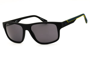 Lacoste L6057S-002 Black Rectangle Sunglasses 57mm