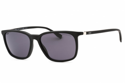 Hugo Boss BOSS 0959/S/IT-0003 M9 MATTE BLACK Rectangular Sunglasses 56mm
